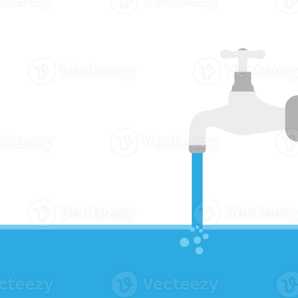 tap cartoon. free space for text. wallpaper. water png
