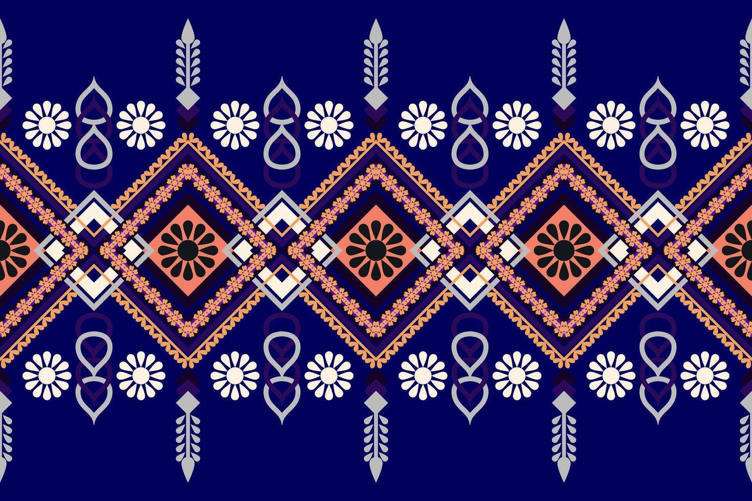 pattern with ornament vector