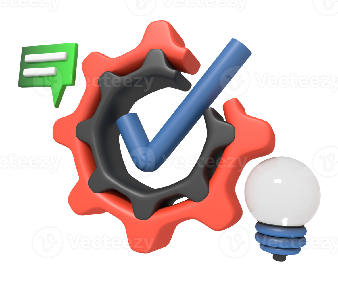 Gear setting check list png