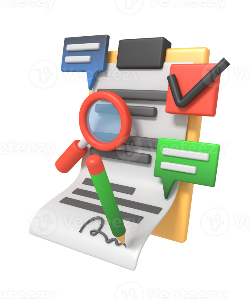 User agreement concept reading privacy policy and terms and conditions png