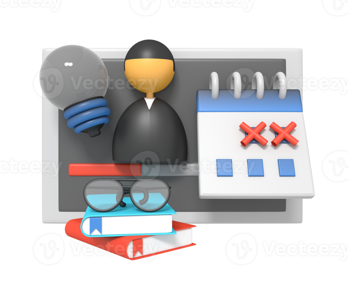 Distance web learning the online workshop concept png