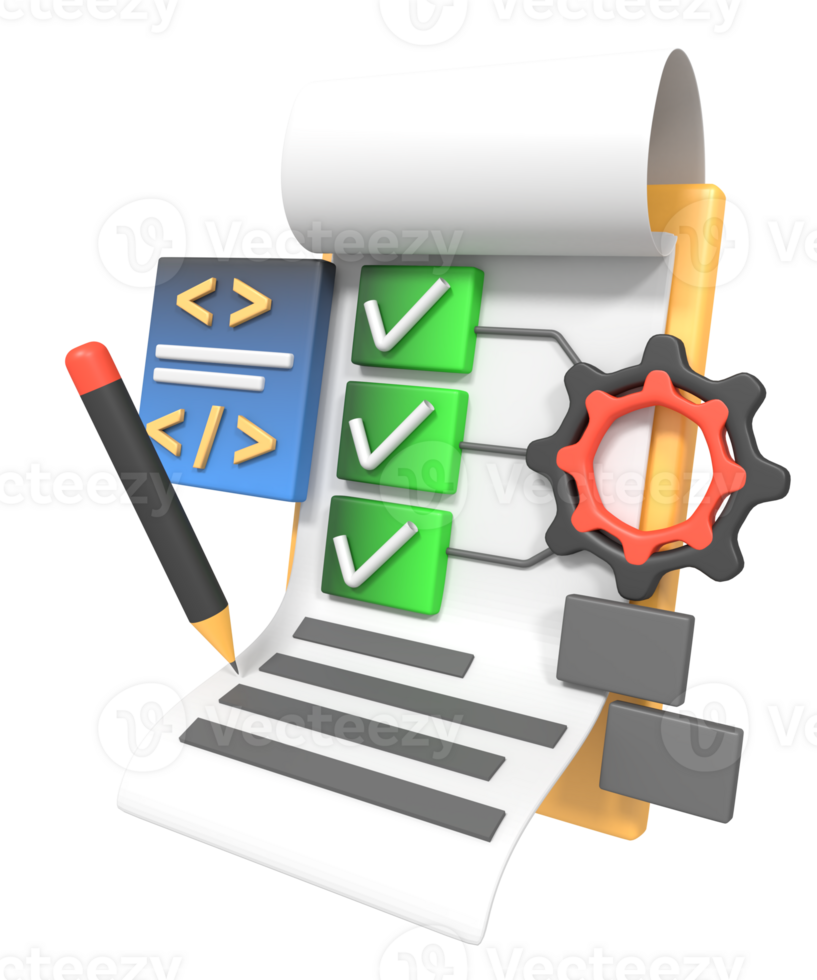 Software engineering and development the testing app concept png
