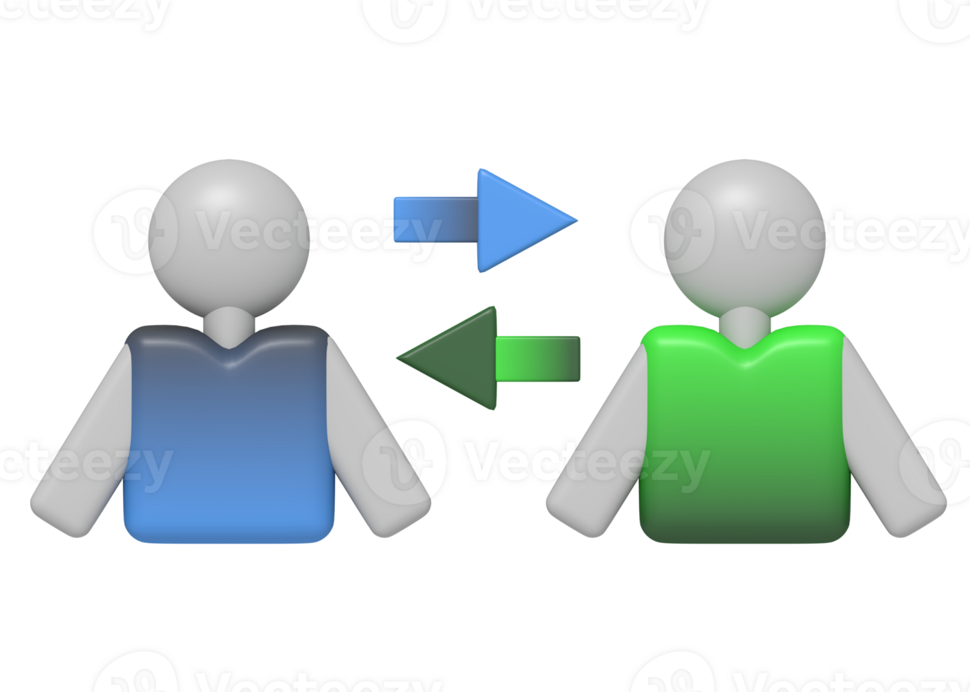 Change profile with arrow png