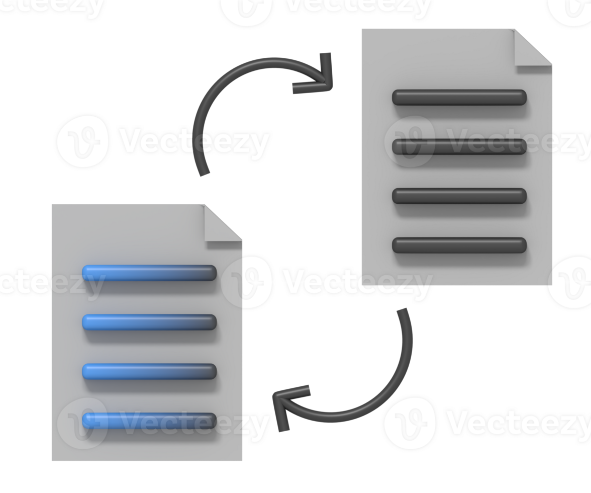 Transfer file document png