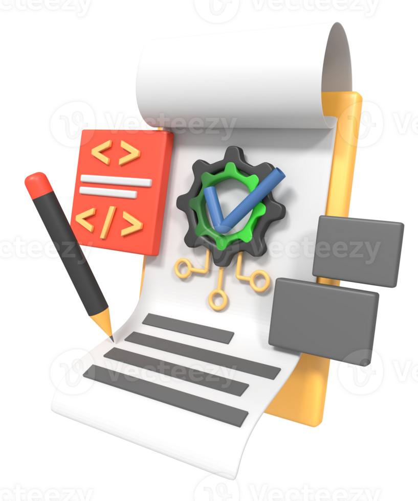 Software engineering and development the testing app concept png