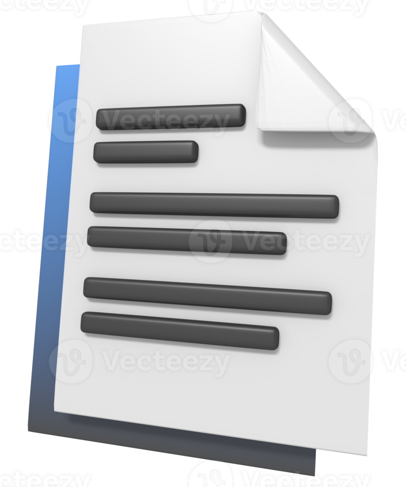 Document file with copywriting png