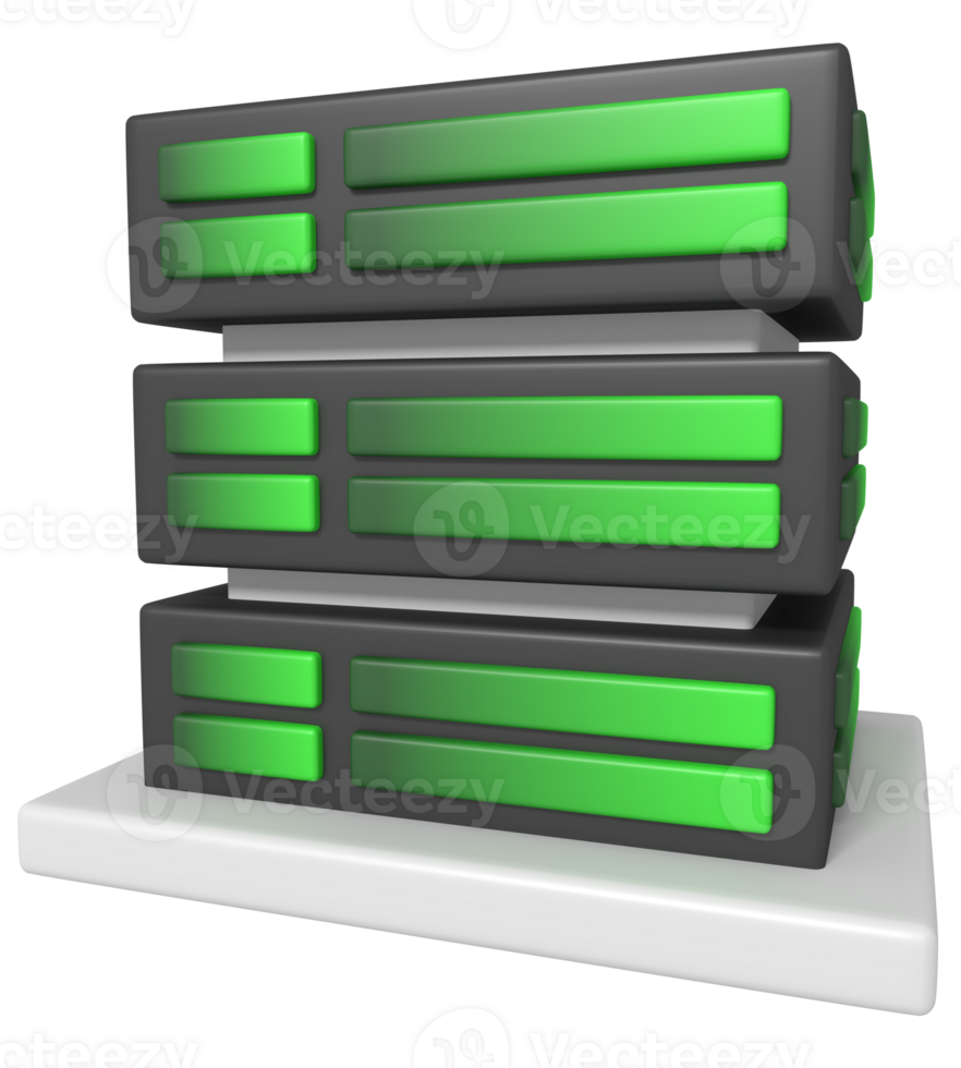 Database server storage png