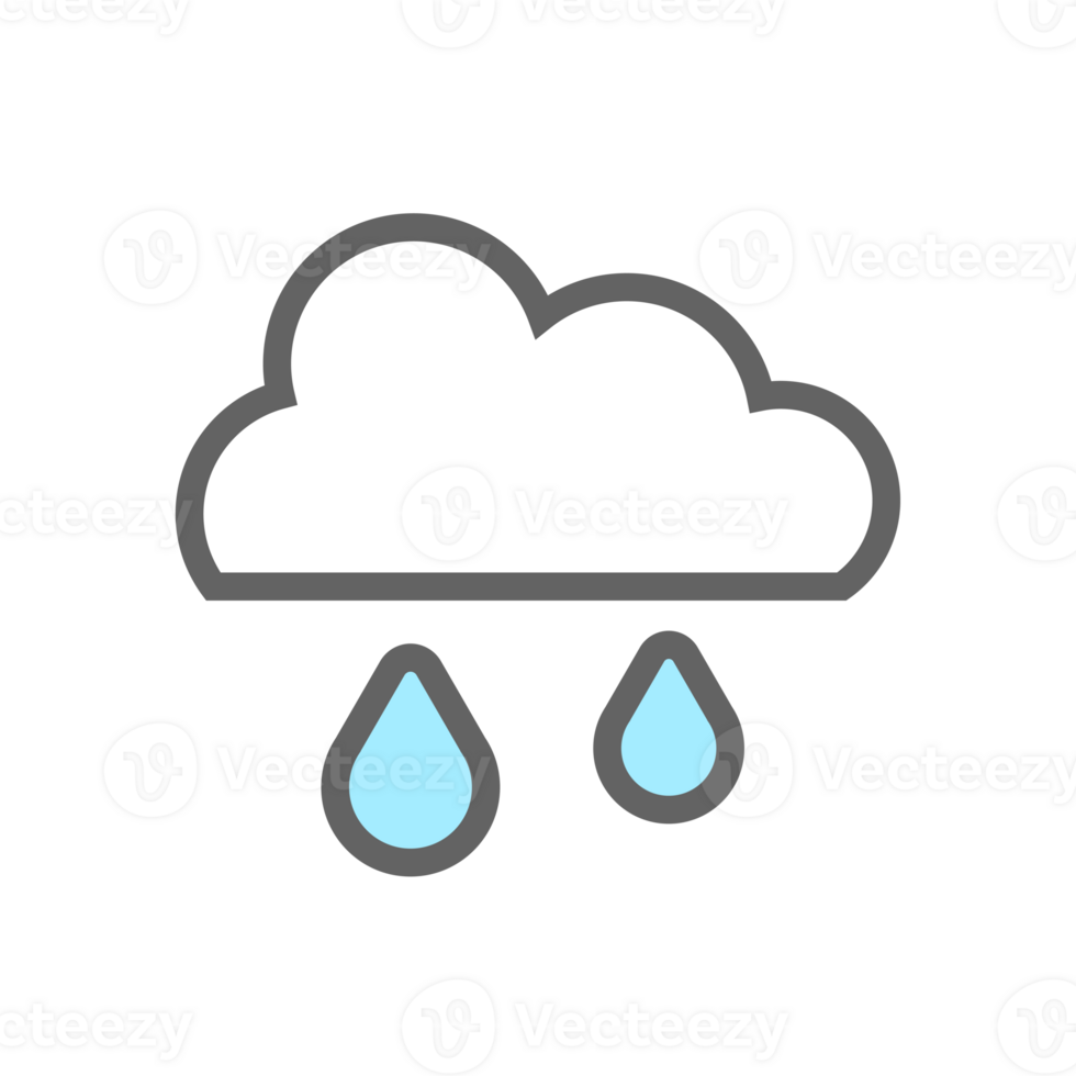 Rain Cloud Icon png