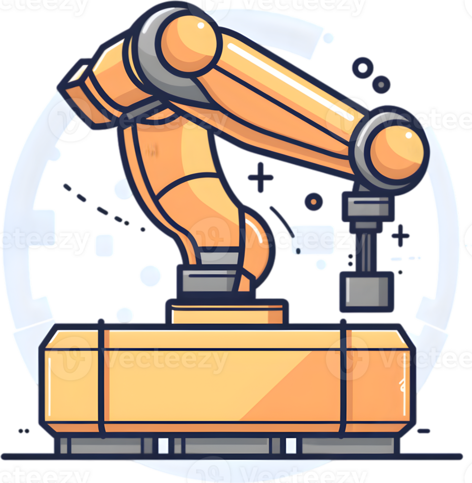 An illustration of a robot arm png