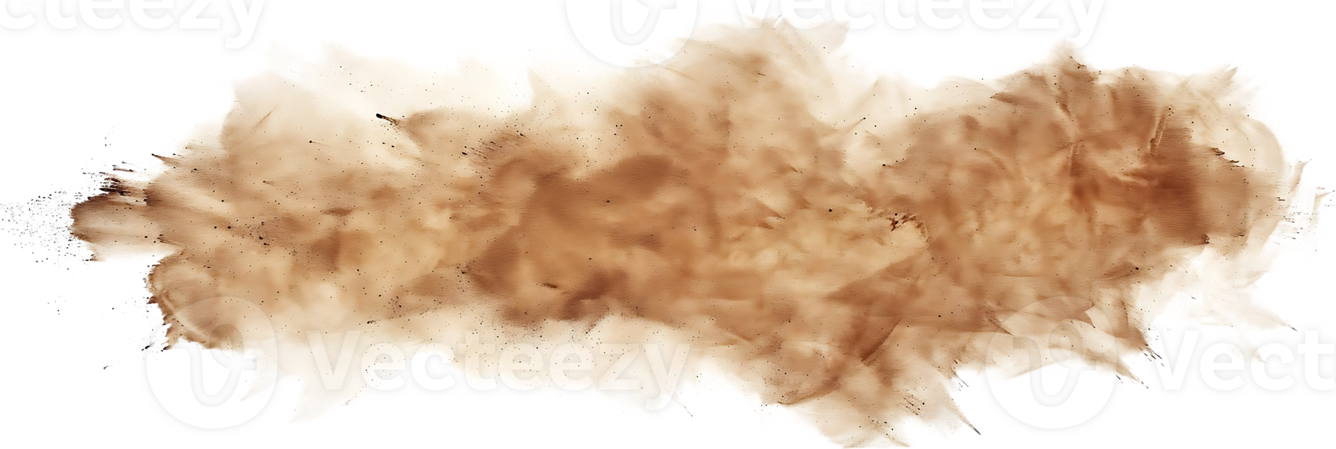 Abstract Watercolor Background with Transparent Background,  Brown, White, and Texture, for Design, Art, and Backgrounds png