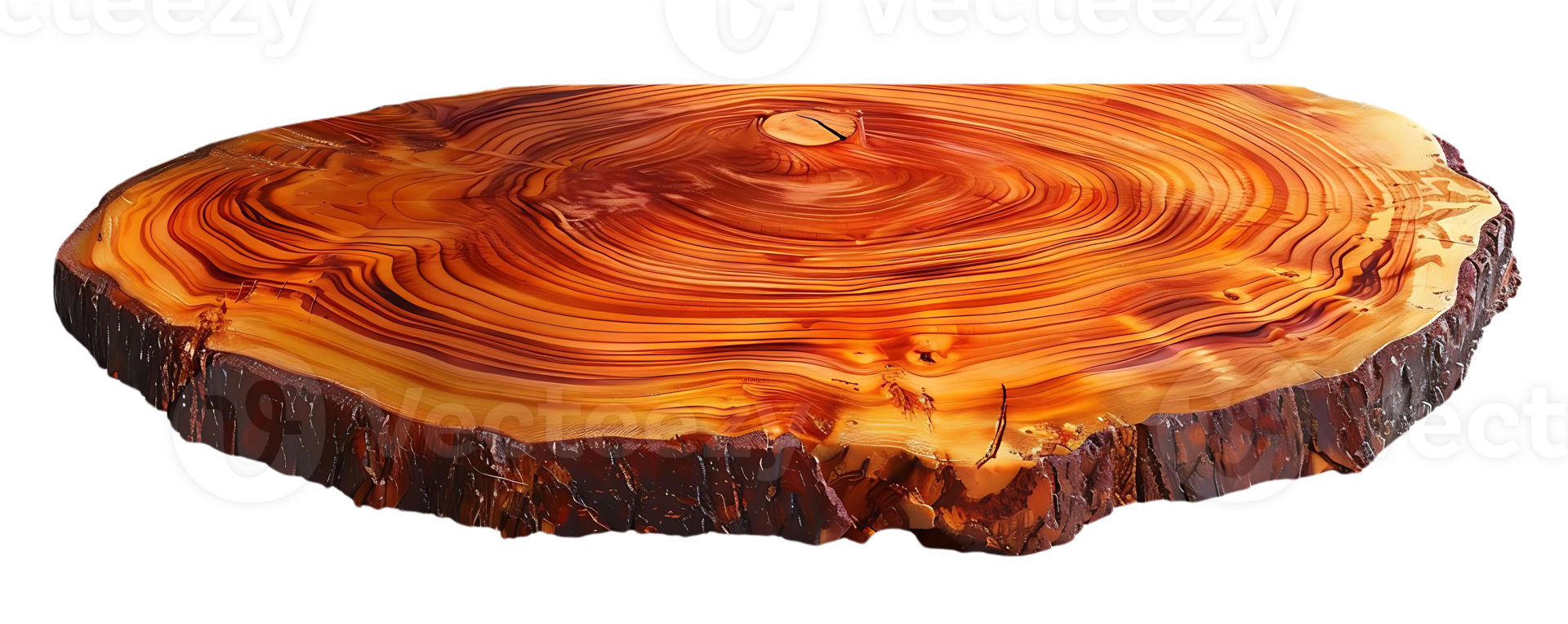 Stunning Wooden Slice with a Transparent Background, Ideal for Crafting and Decoration png