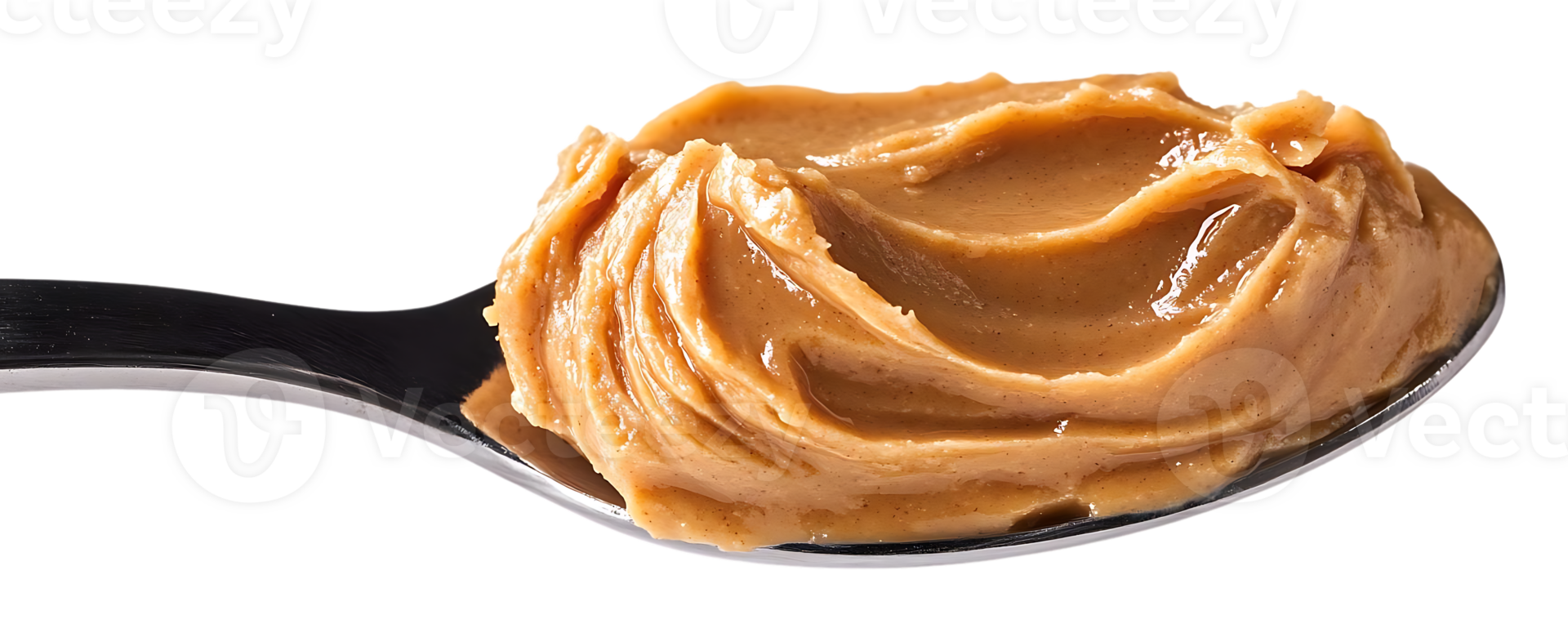 Peanut Butter on a Spoon with a Transparent Background png