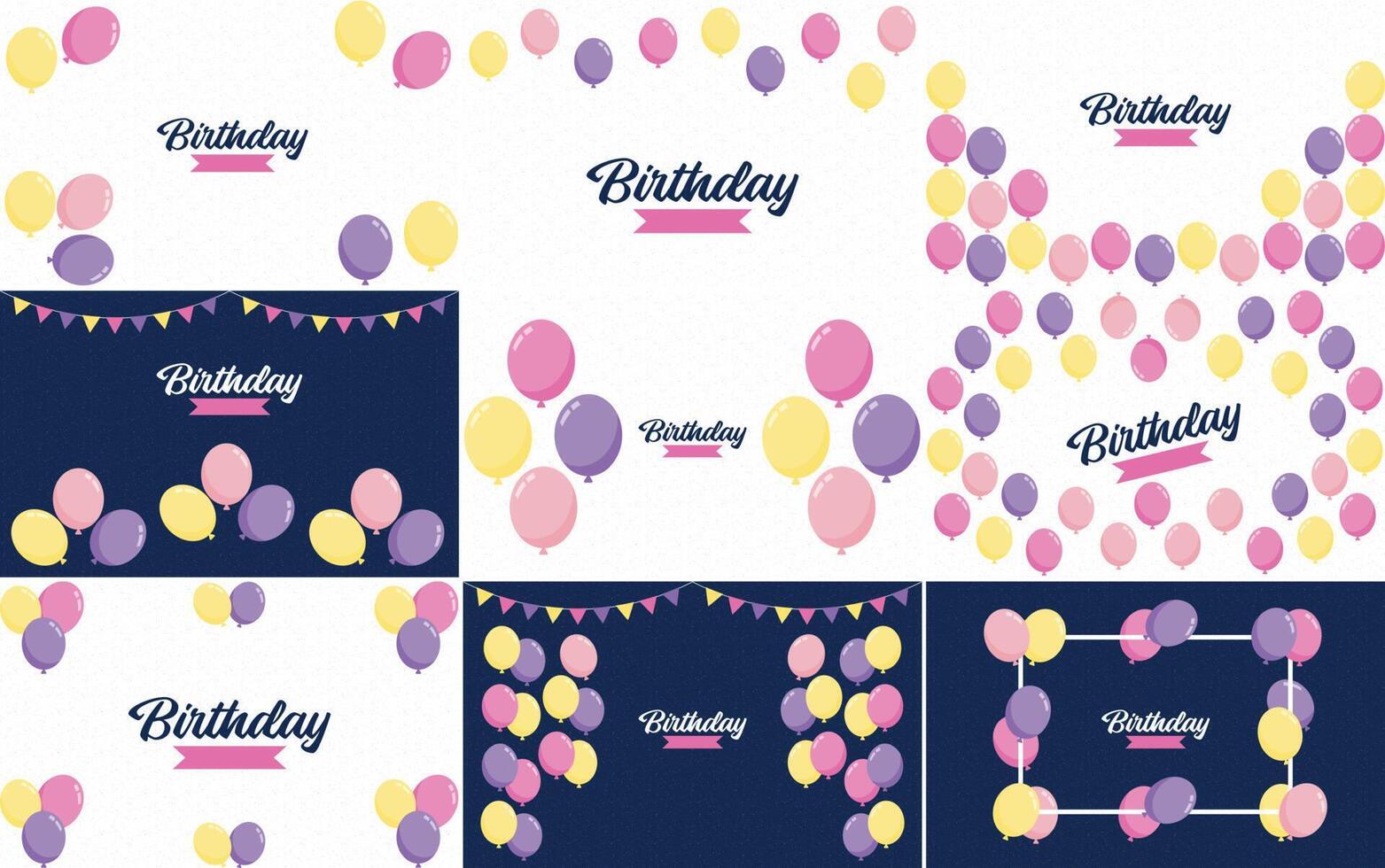 Happy Birthday written in a brush stroke font with a watercolor splatter background vector