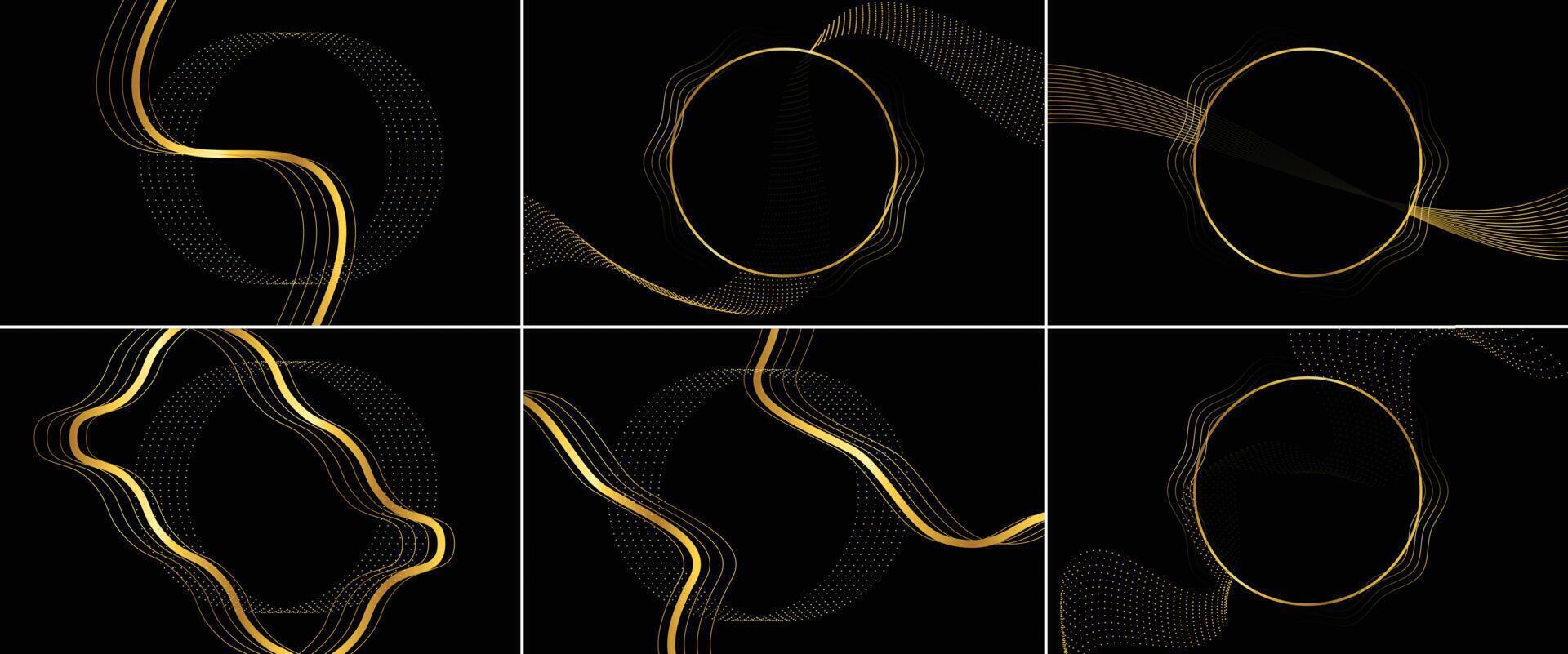 Gold foil texture with a crumpled paper effect vector