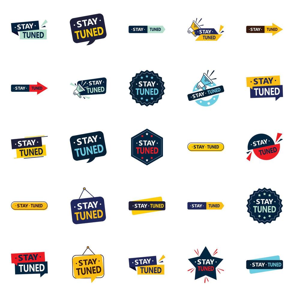 25 Unique element Images for a new look in your advertising vector