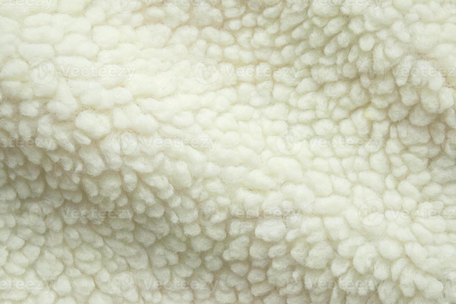 Wool plush fleece fur fabric texture background photo