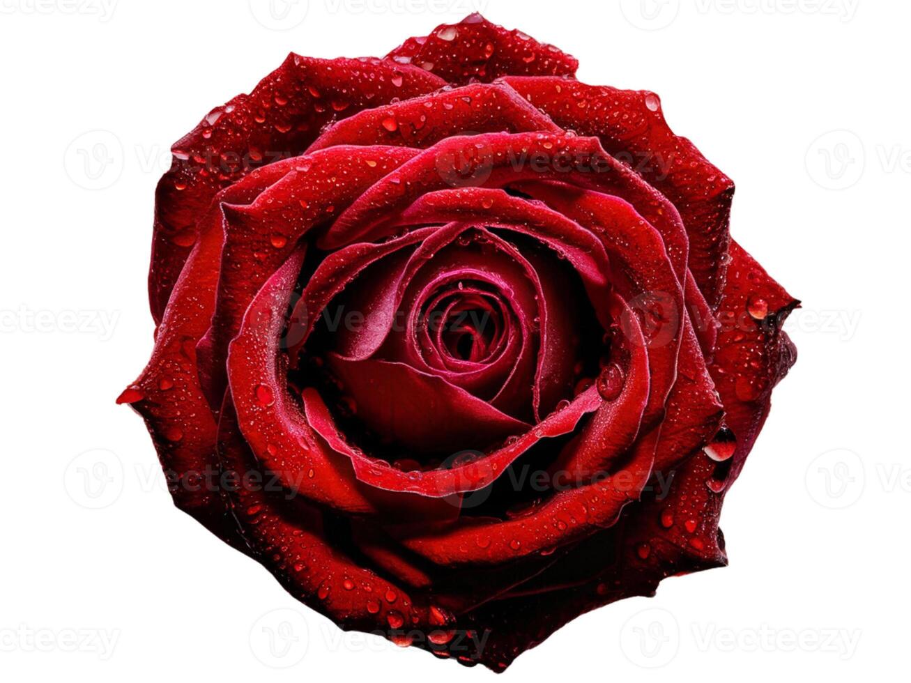 Red rose with red rose photo