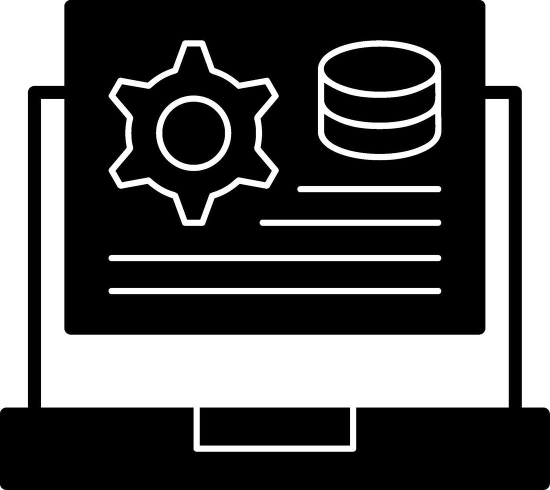 Application Setting Icon Design vector