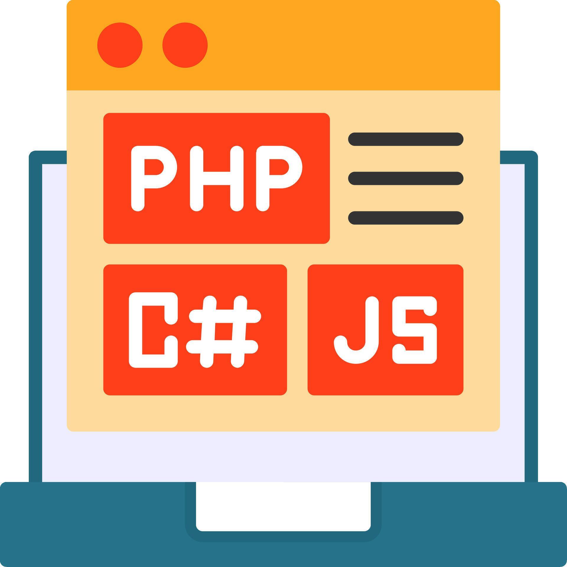 Coding Language Icon Design 49174445 Vector Art at Vecteezy