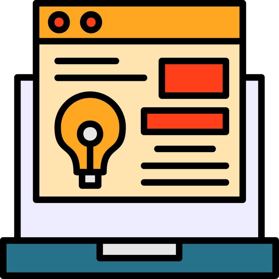 Innovation Icon Design vector