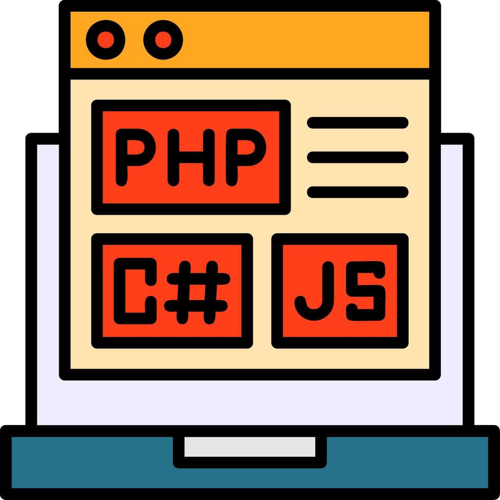 Coding Language Icon Design 49174563 Vector Art at Vecteezy