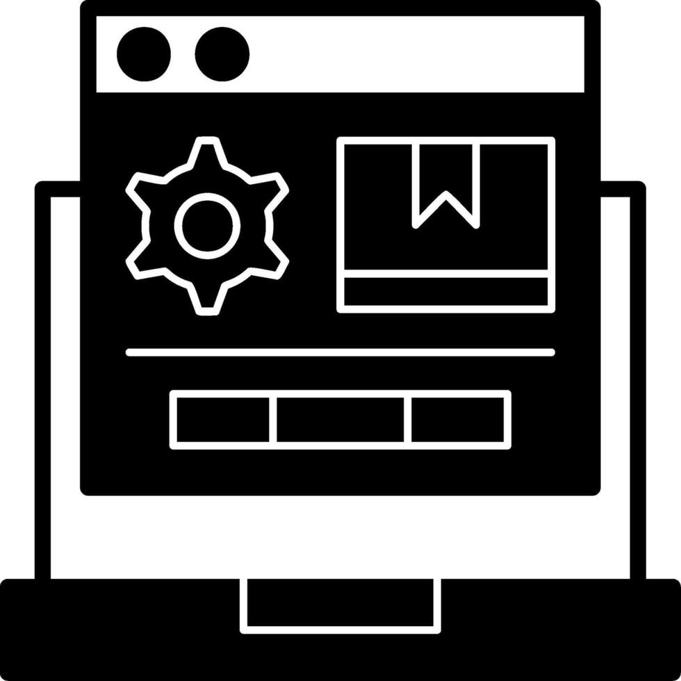 Product Management Icon Design vector