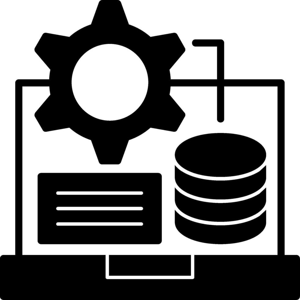 Database Icon Design vector