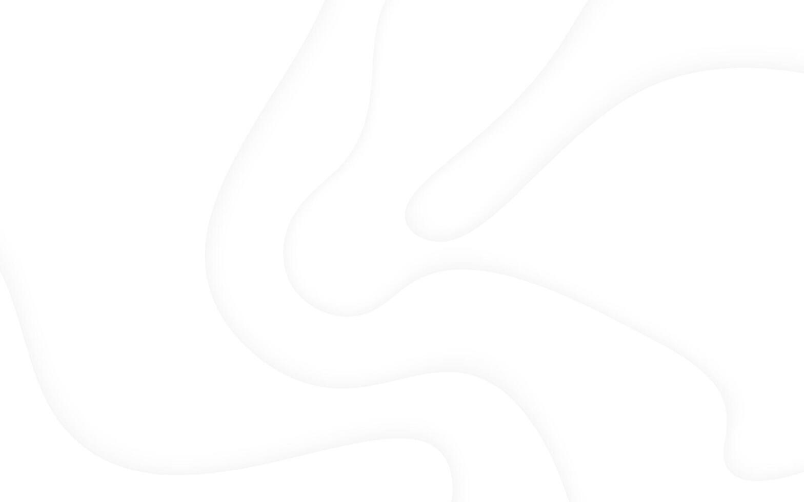 White Abstract Background with Smooth Curves vector