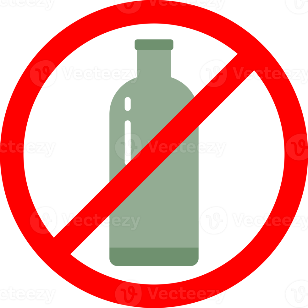 Do not drink alcohol icon png