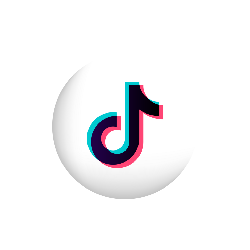 Tik-tok social media icon png