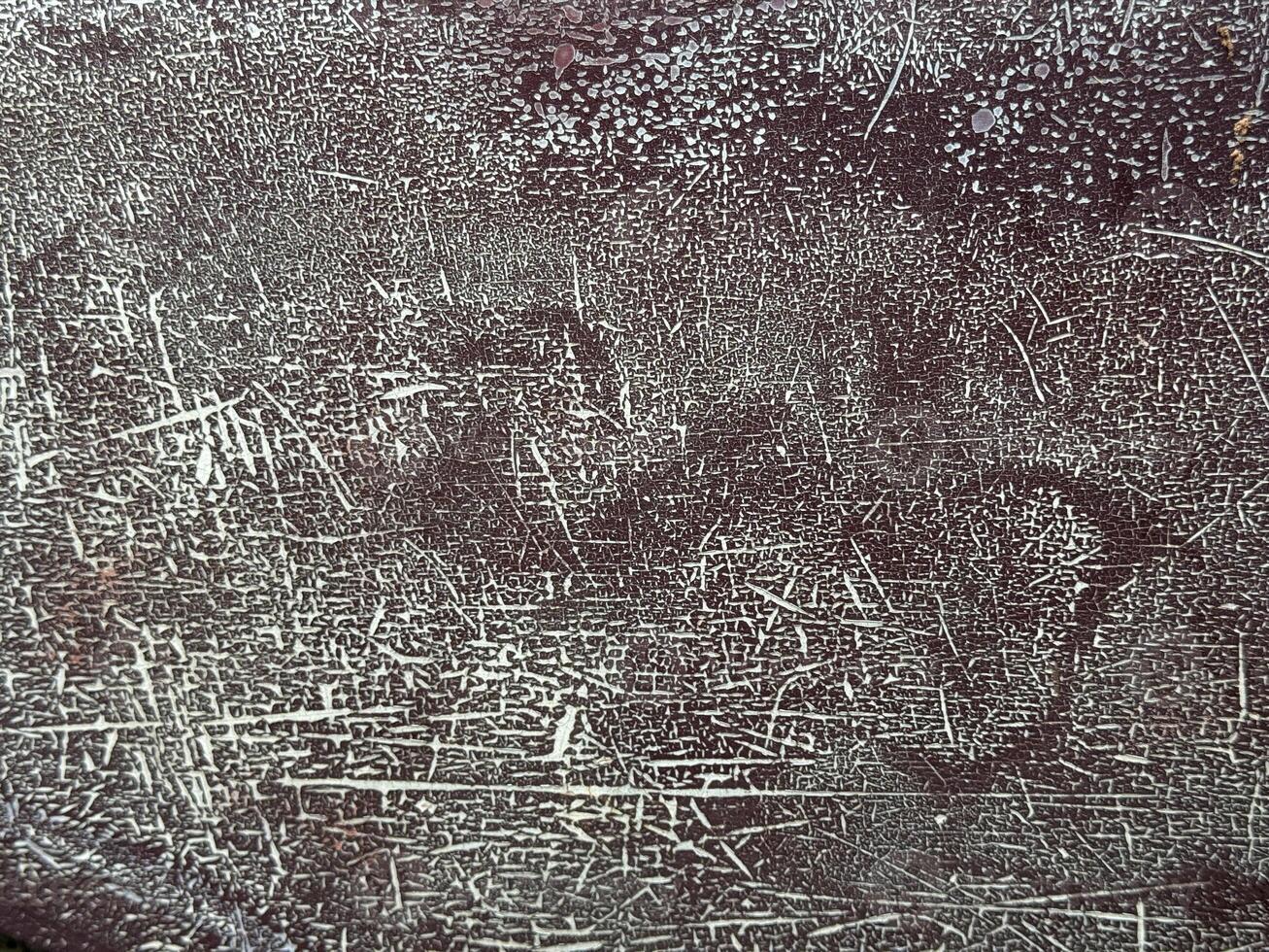 texture of old metal surface with rust and scratches. background. photo