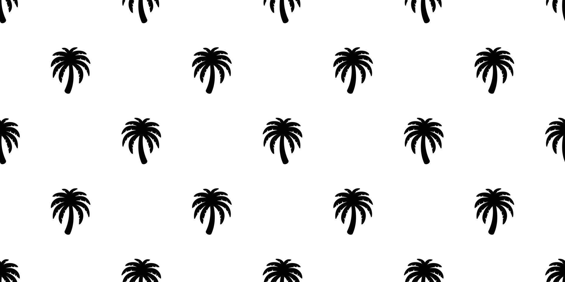 palm tree seamless pattern coconut tree island tropical gift wrapping paper beach ocean summer scarf isolated tile background repeat wallpaper cartoon illustration design vector