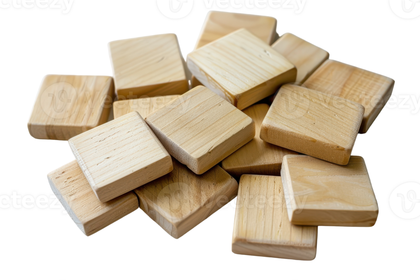 Scrabble Tiles On Transparent Background. png