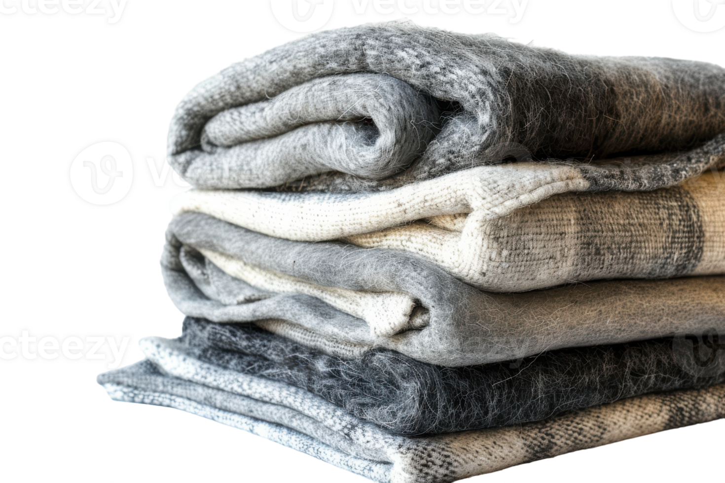 Blankets Wool On Transparent Background. png