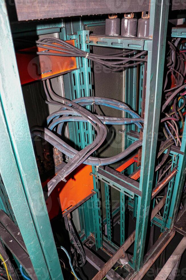 Electrical Panel Wiring and Components photo