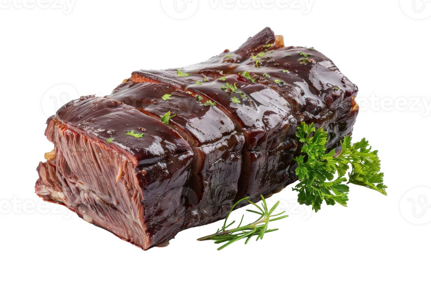 Boiled Beef On Transparent Background. png