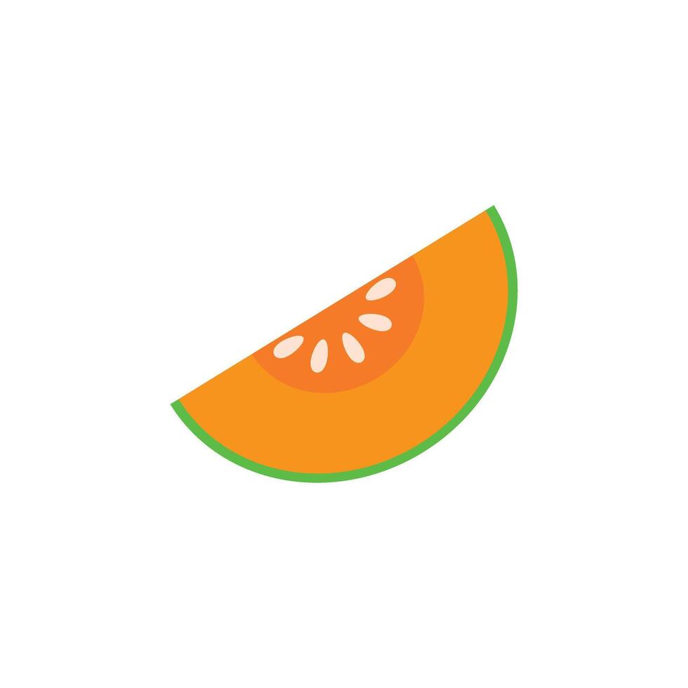 Melon. logo design. symbol. vector