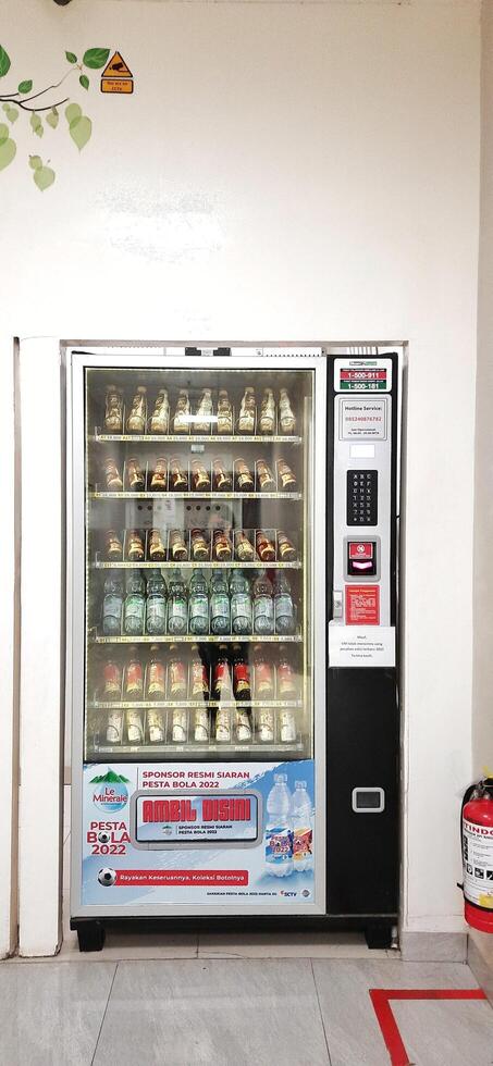 Vending machine in hospitals area. Makassar, South Sulawesi, Indonesia - August 12 2024 photo