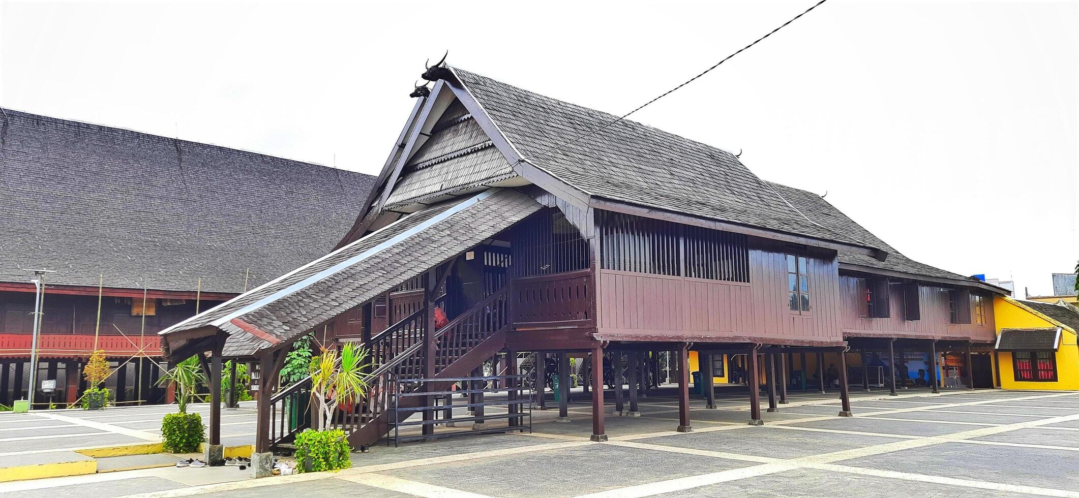 The Balla Lompoa Museum is the palace and center of government of the Gowa kingdom. South Sulawesi, Indonesia - August 7 2024 photo
