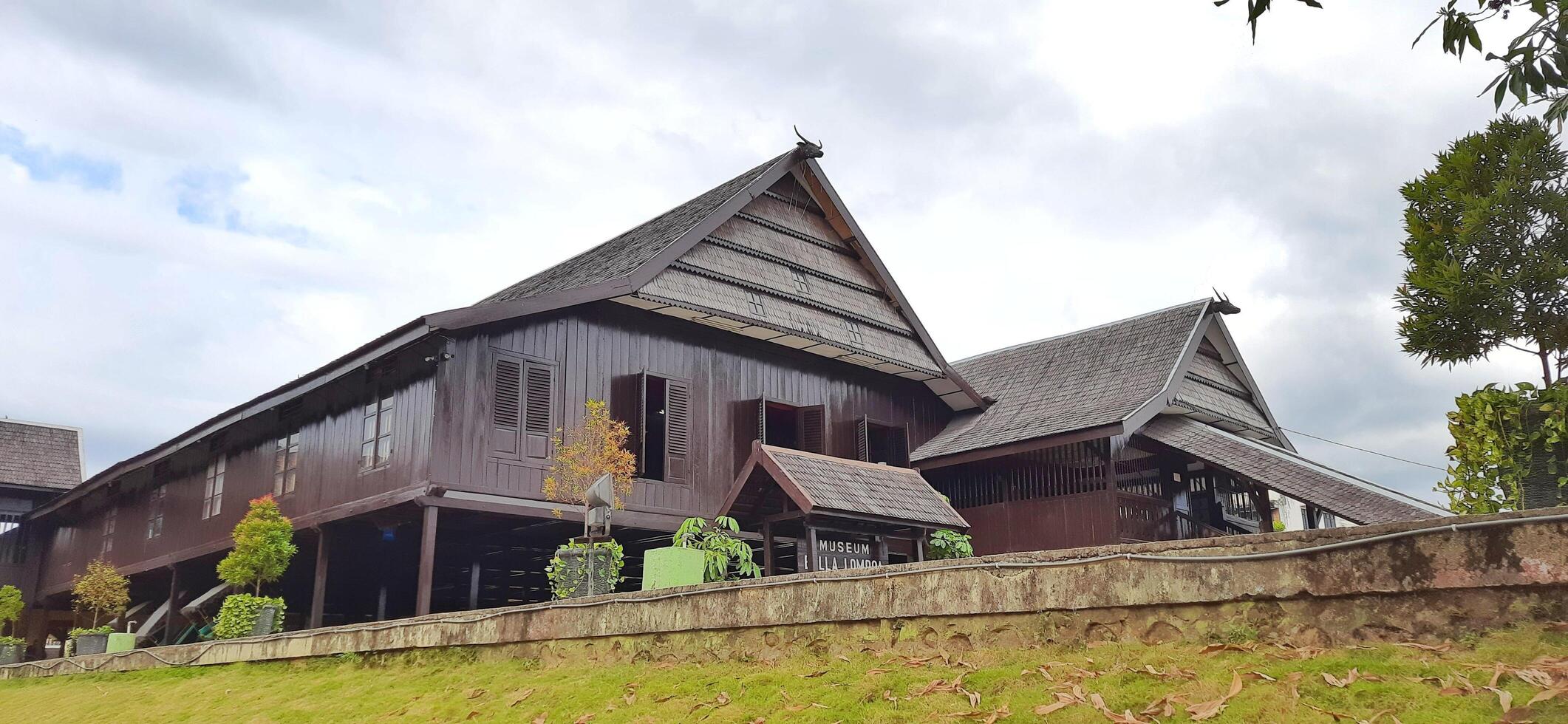 The Balla Lompoa Museum is the palace and center of government of the Gowa kingdom. South Sulawesi, Indonesia - August 7 2024 photo