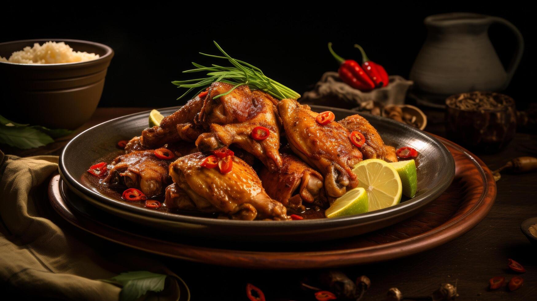 Delicious Chicken Adobo, a savory delight to enjoy photo