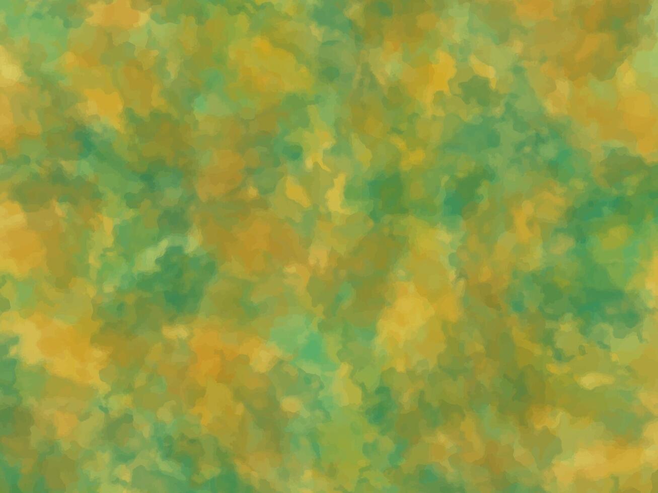 elegant gold and green watercolor background vector