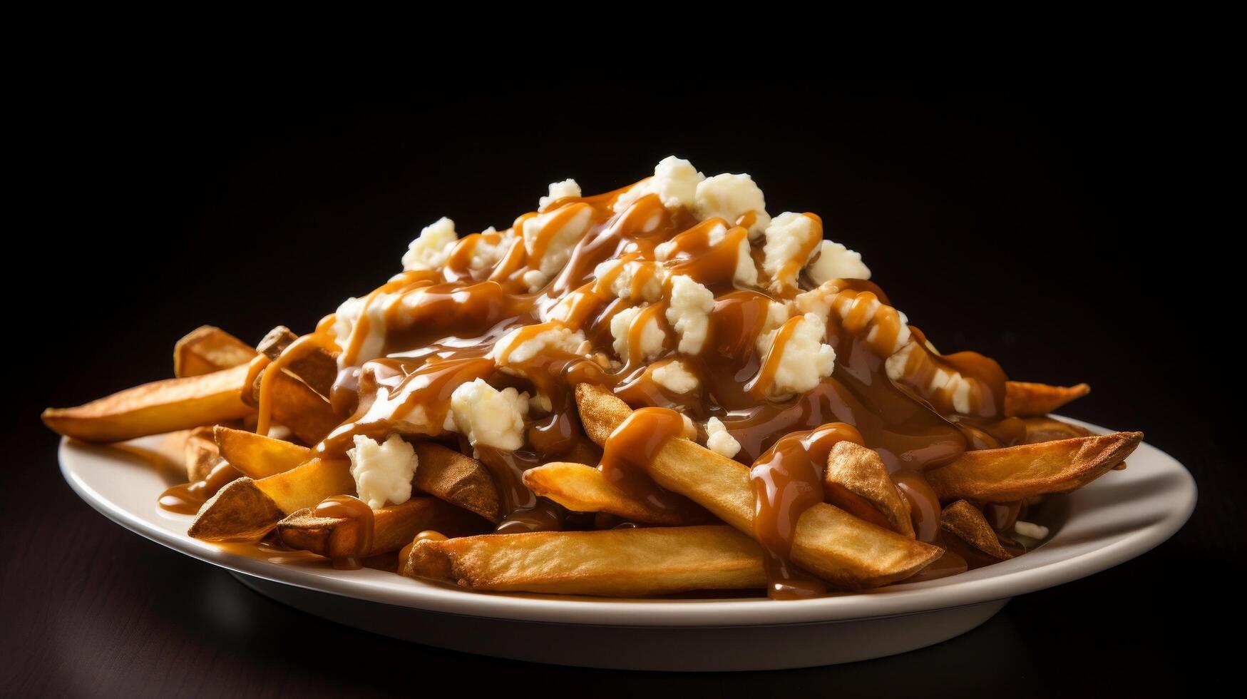 Tempting Poutine dish photo