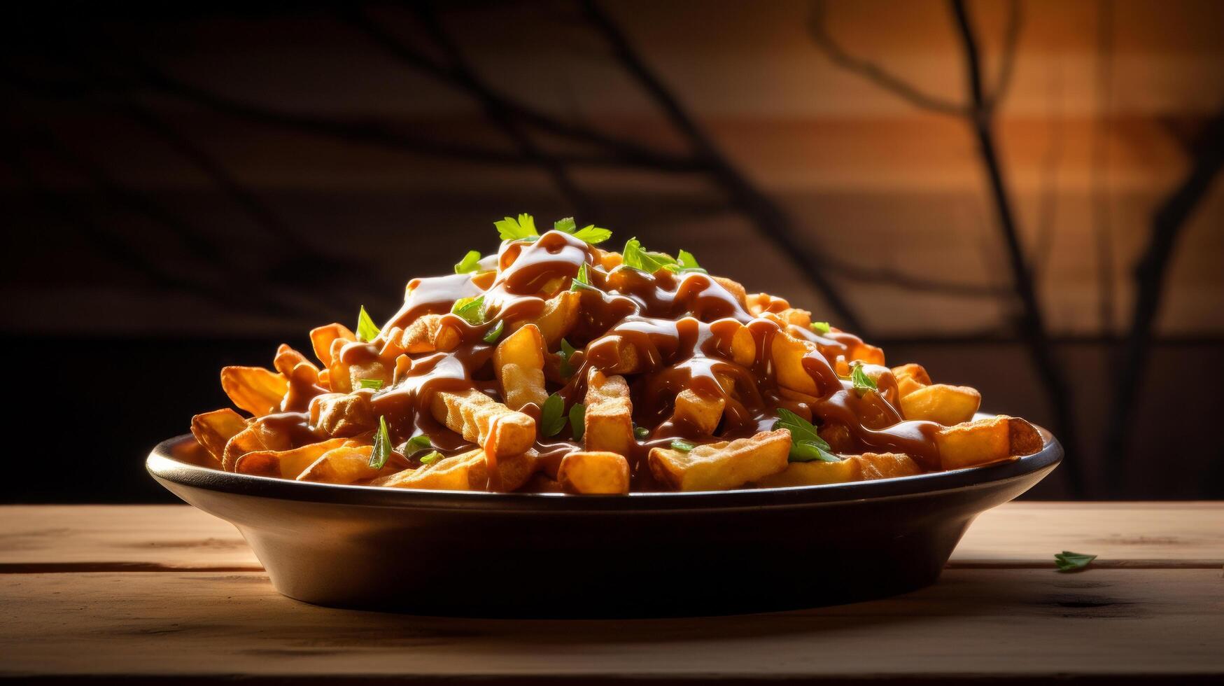 Mouthwatering Poutine, a Canadian classic photo
