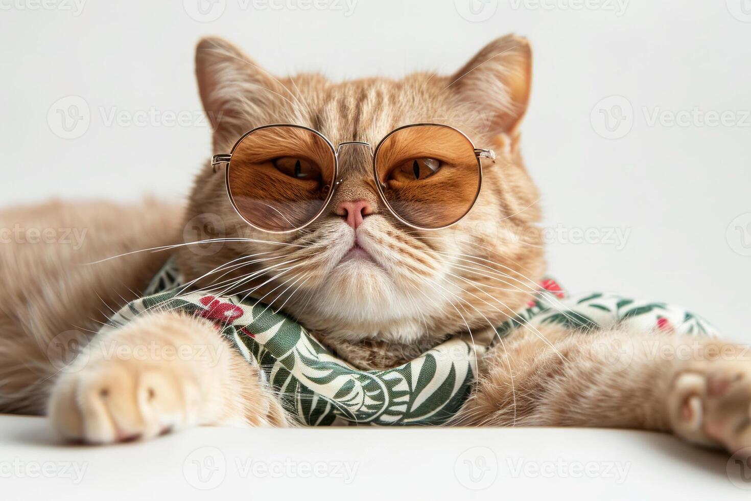 Exotic Shorthair in action photo