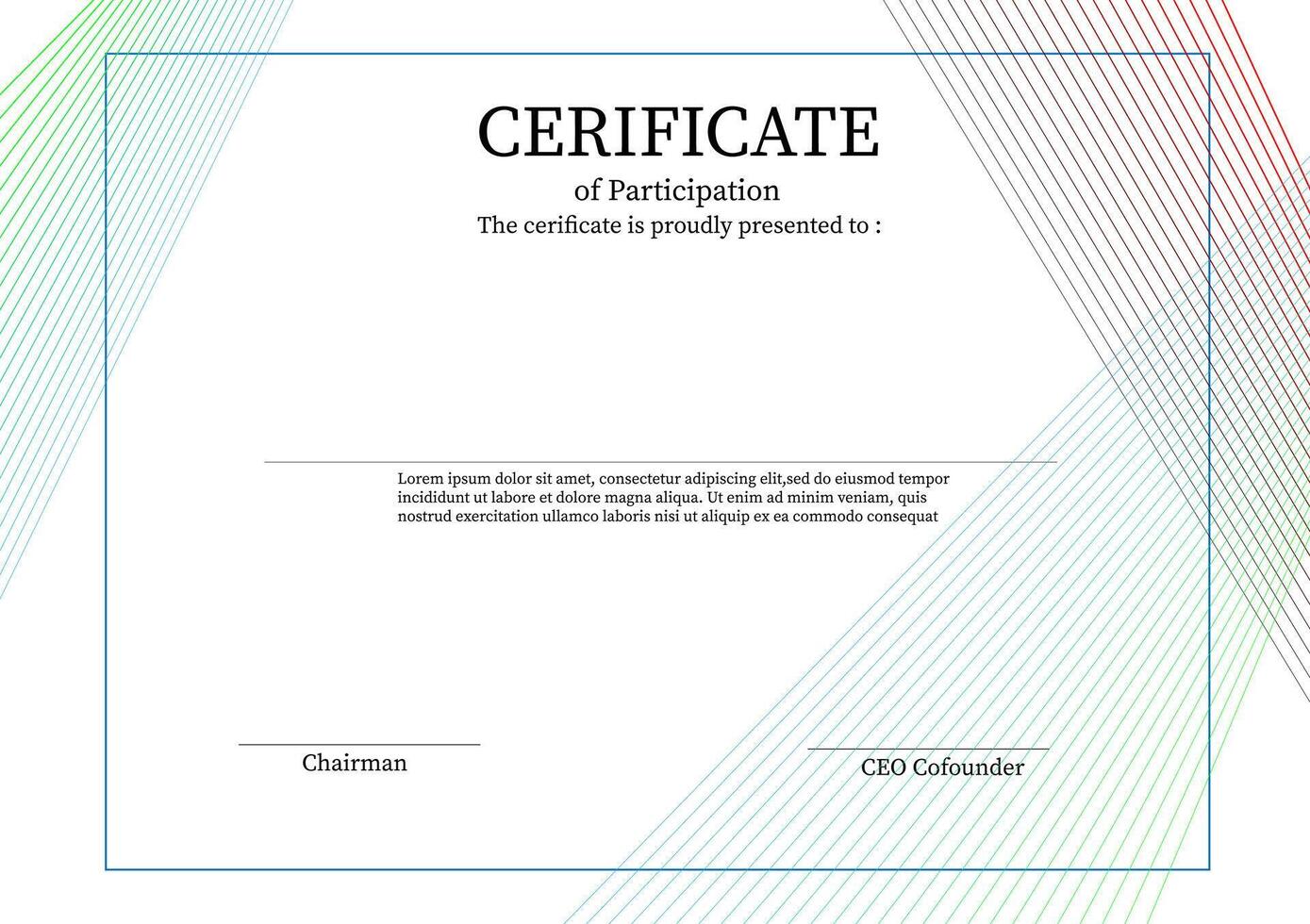 Certificate. Template diplomas, currency. illustration eps10 vector