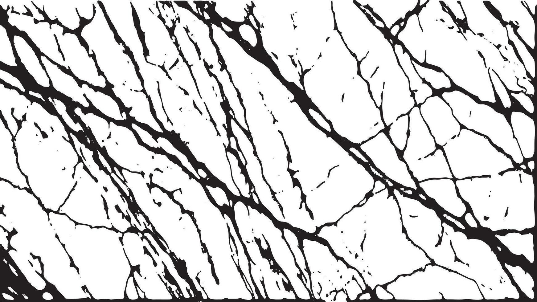 Black Marble Stone Texture on White Background for Overlays, Natural White Marble Pattern for Background vector