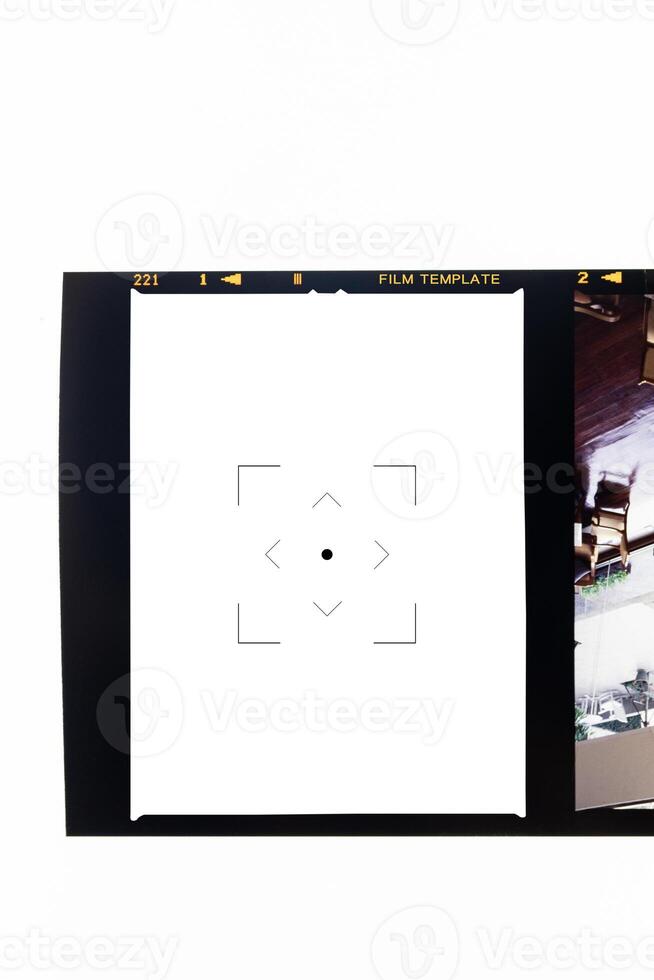 Medium format color film frame.With white space.text space. photo