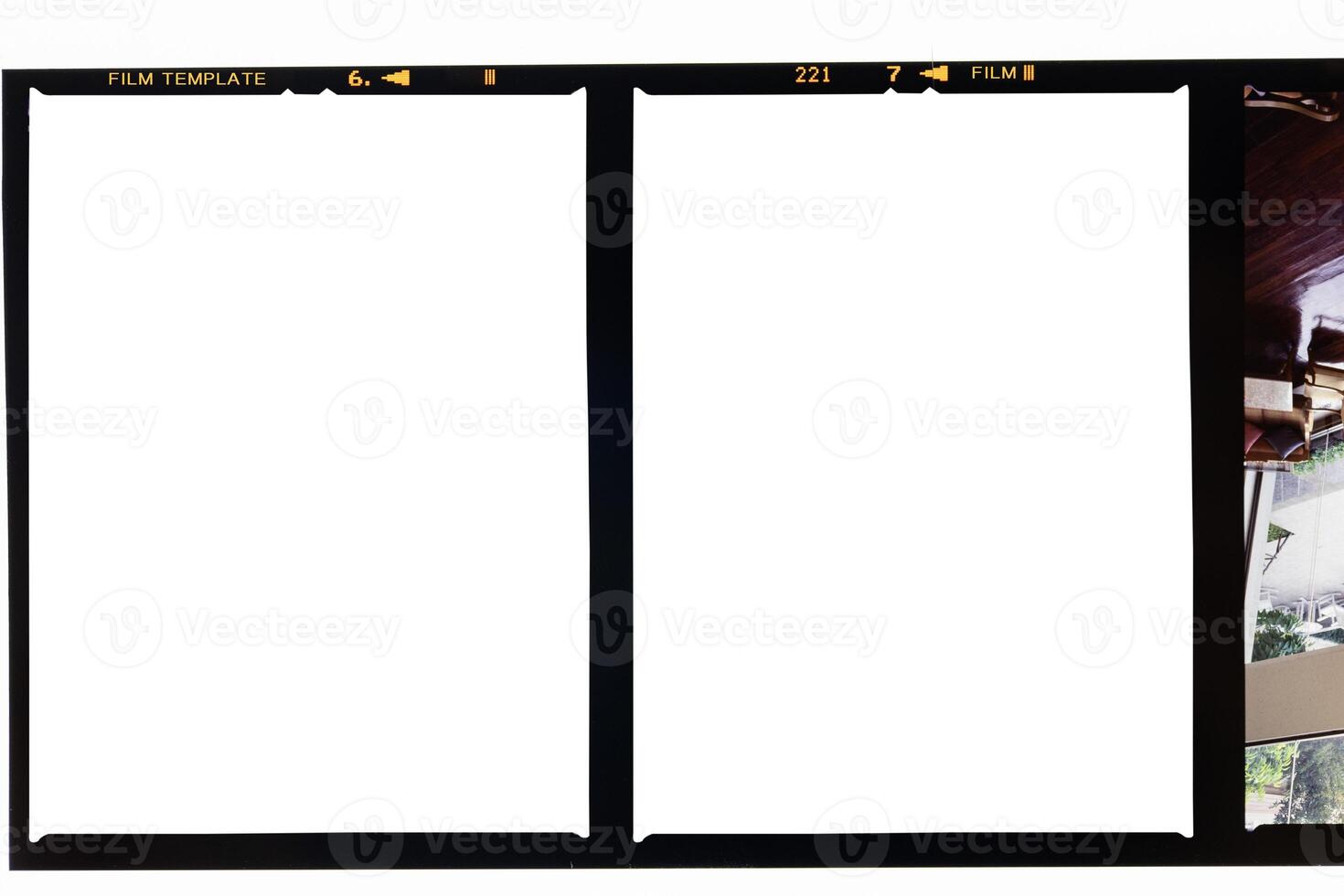 Medium format color film frame.With white space.text space. photo