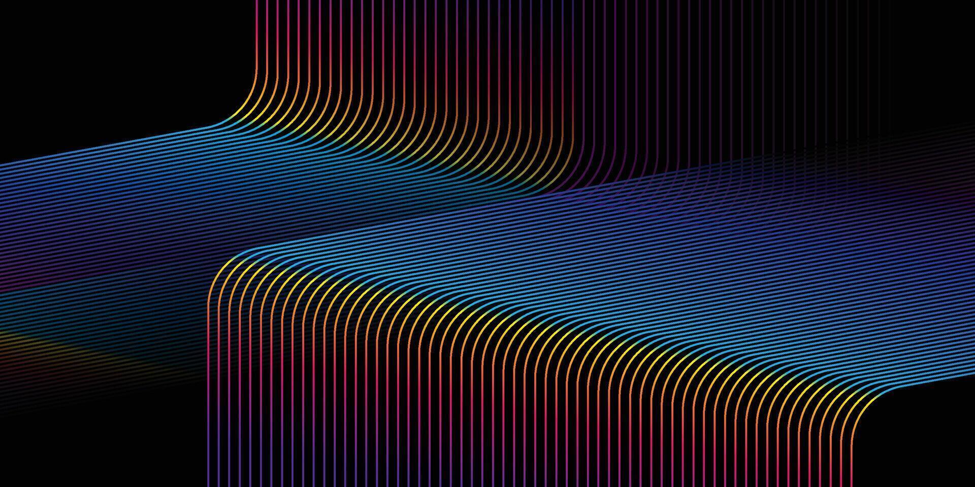 ABSTRACT LINE BACKGROUND, CHROMATIC STOCK vector